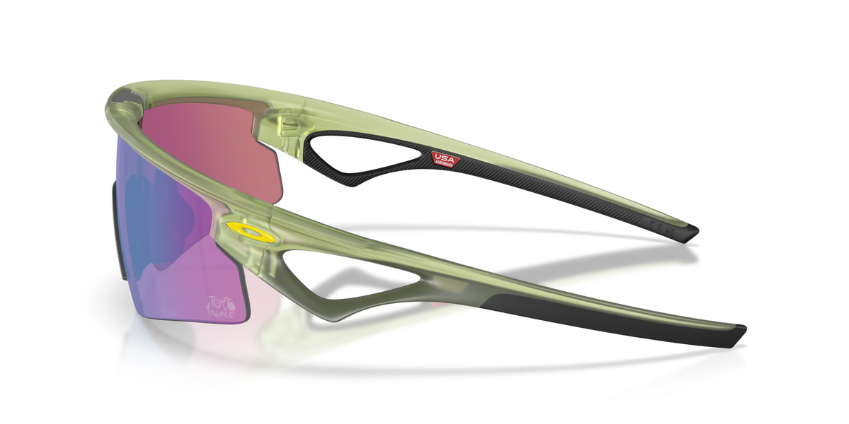 Oakley Men's 2026 Tour De France Sphaera Strike Sunglasses - Matte Fern