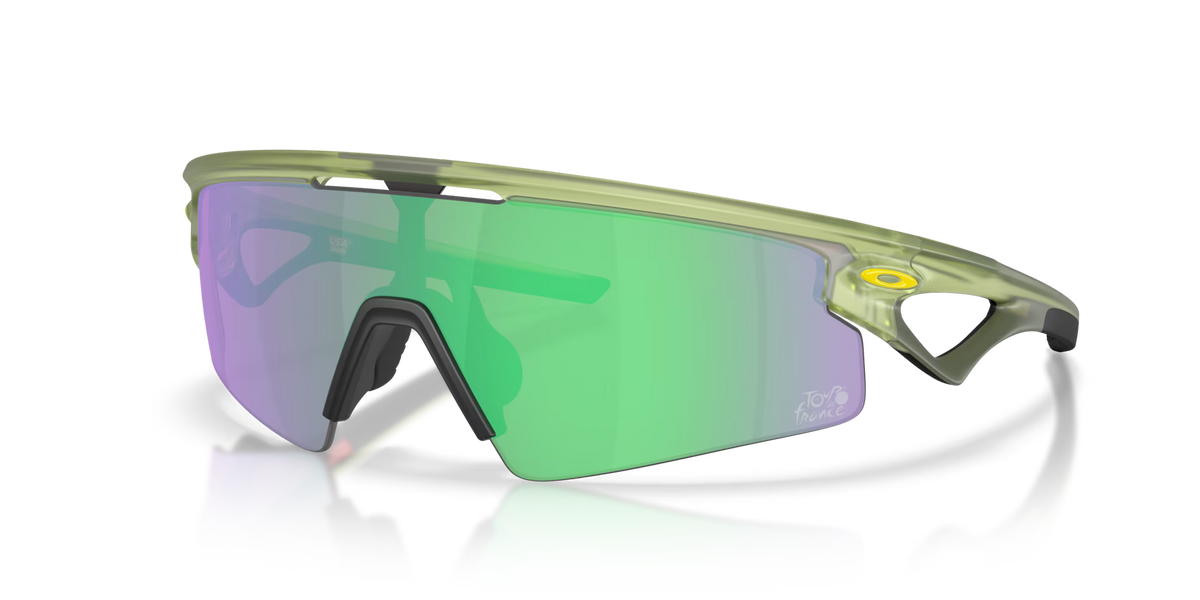 Oakley Men's 2026 Tour De France Sphaera Strike Sunglasses - Matte Fern