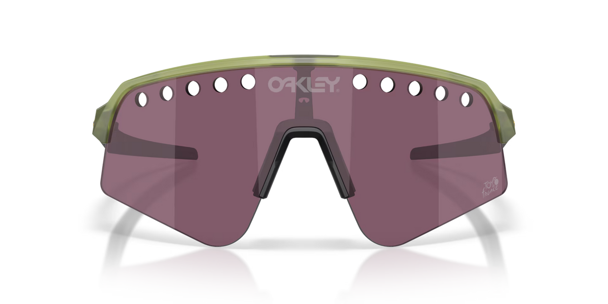 Oakley Men's 2026 Tour De France Sutro Lite Sweep Sunglasses - Transparent Fern