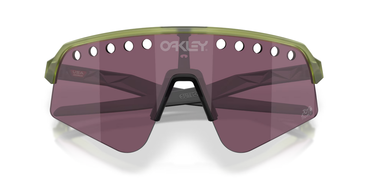 Oakley Men's 2026 Tour De France Sutro Lite Sweep Sunglasses - Transparent Fern