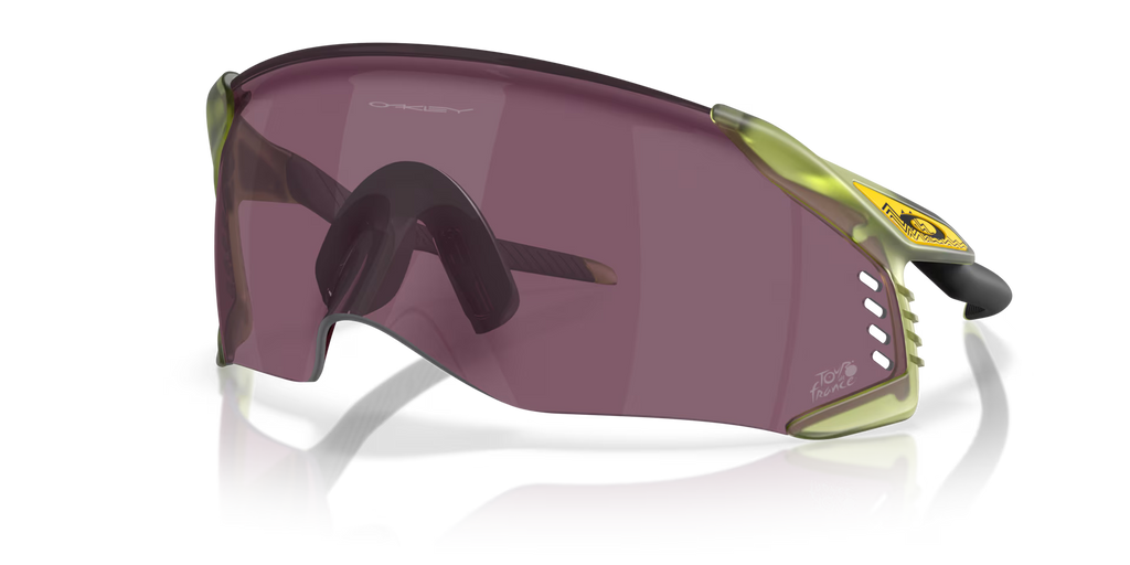Oakley Men's 2026 Tour De France Velo Kato Sunglasses - Transparent Fern