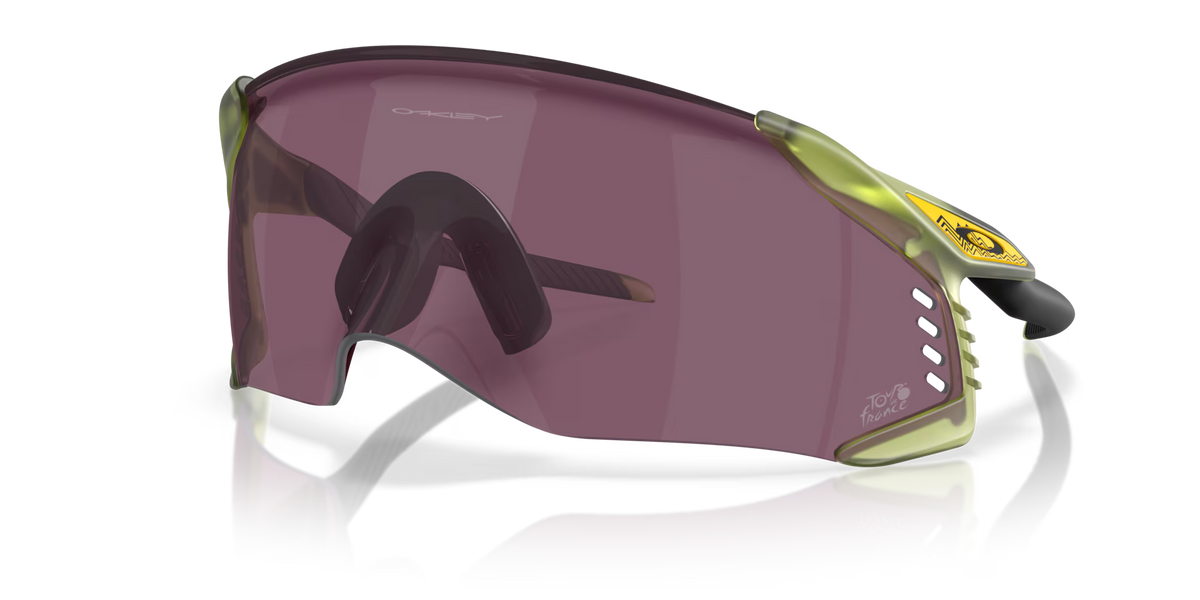 Oakley Men's 2026 Tour De France Velo Kato Sunglasses - Transparent Fern