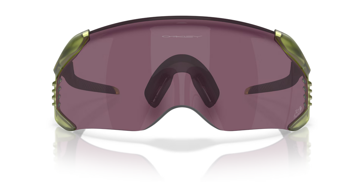 Oakley Men's 2026 Tour De France Velo Kato Sunglasses - Transparent Fern