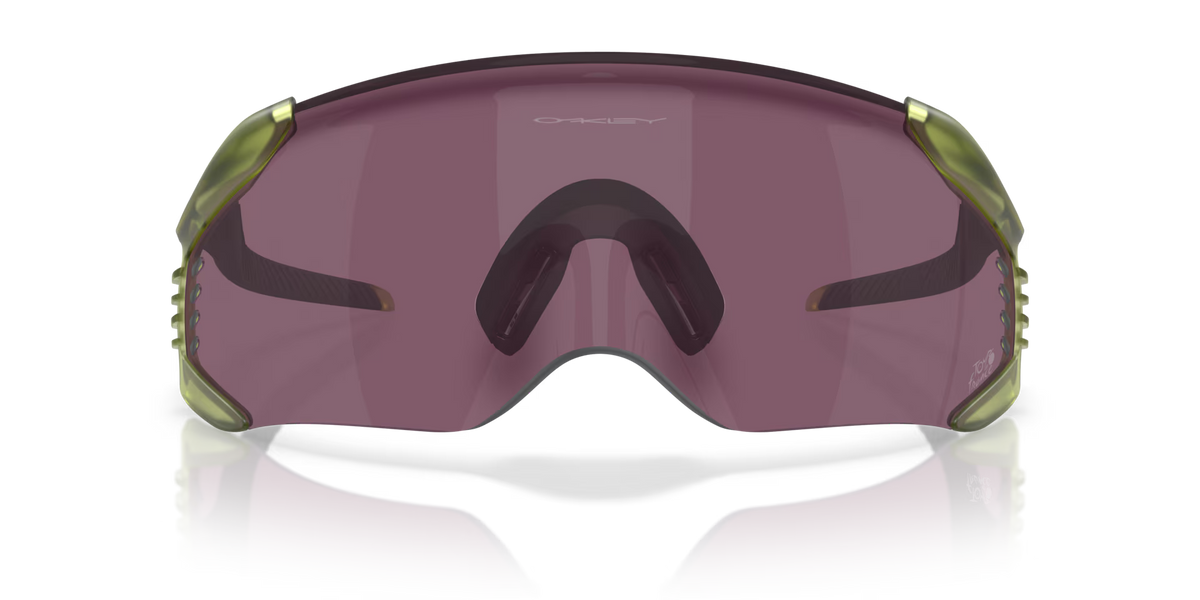 Oakley Men's 2026 Tour De France Velo Kato Sunglasses - Transparent Fern
