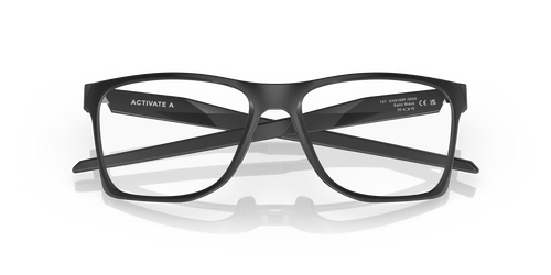 Oakley Men's Activate (low Bridge Fit) Eyeglasses - Black