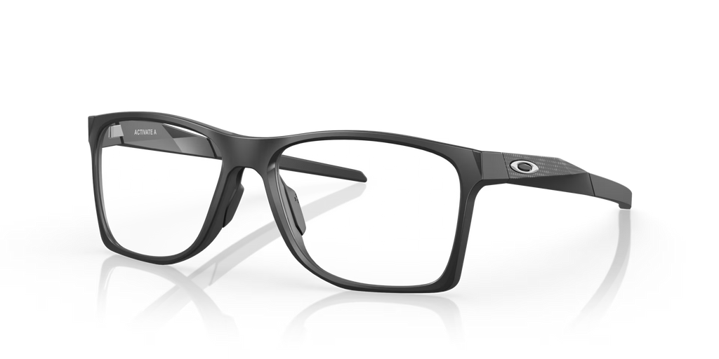 Oakley Men's Activate (low Bridge Fit) Eyeglasses - Black