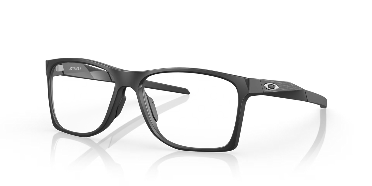 Oakley Men's Activate (low Bridge Fit) Eyeglasses - Black