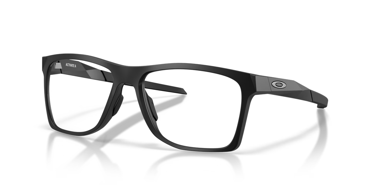 Oakley Men's Activate (low Bridge Fit) Eyeglasses - Black