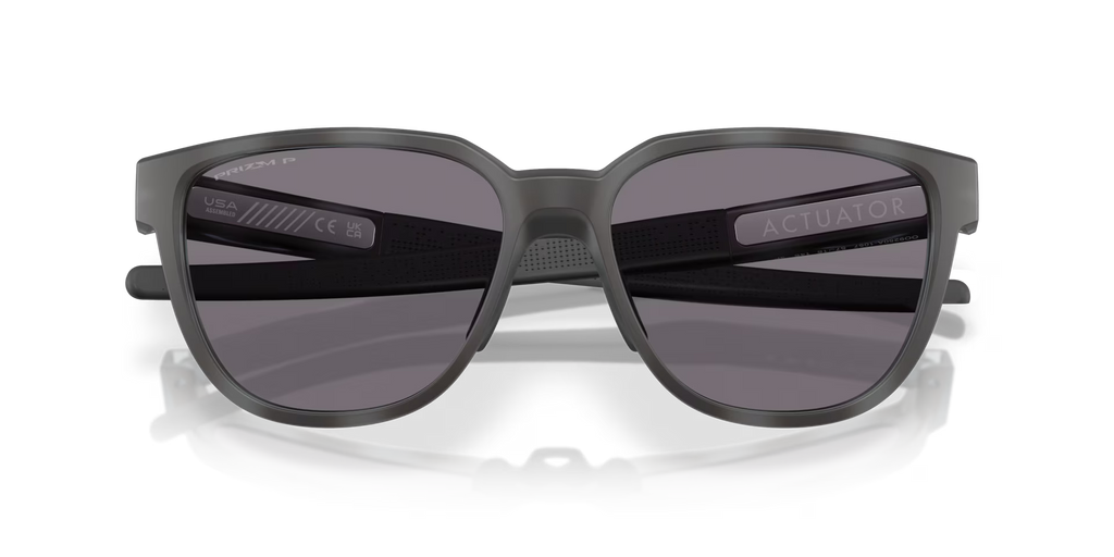 Oakley Men's Actuator (low Bridge Fit) Sunglasses - Matte Transparent Stonewash Tortoise
