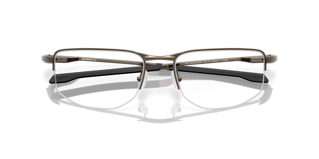 Oakley Men's Addams 0.5 Eyeglasses - Pewter