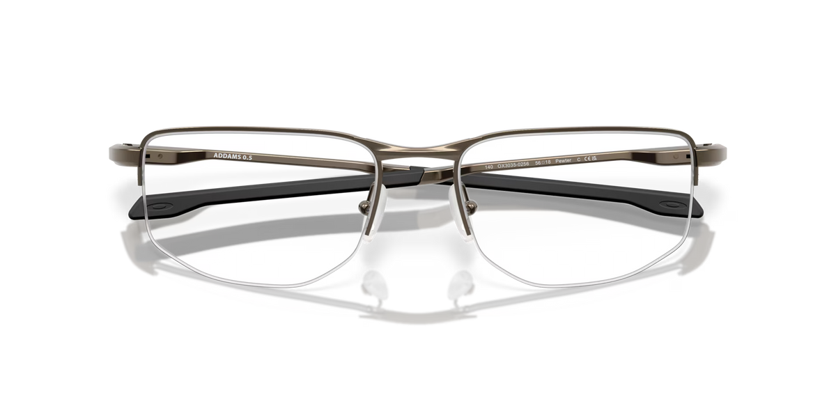 Oakley Men's Addams 0.5 Eyeglasses - Pewter