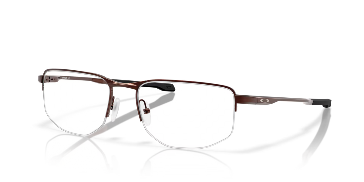 Oakley Men's Addams 0.5 Eyeglasses - Brushed Grenache