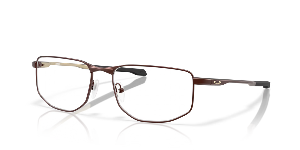 Oakley Men's Addams Eyeglasses - Satin Grenache