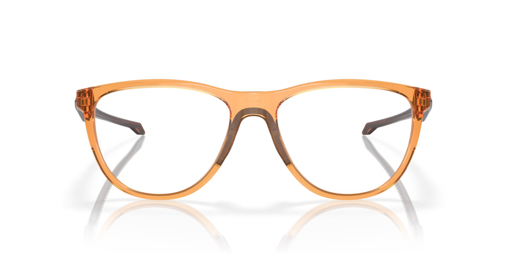 Oakley Men's Admission Eyeglasses - Polished Transparent Ginger