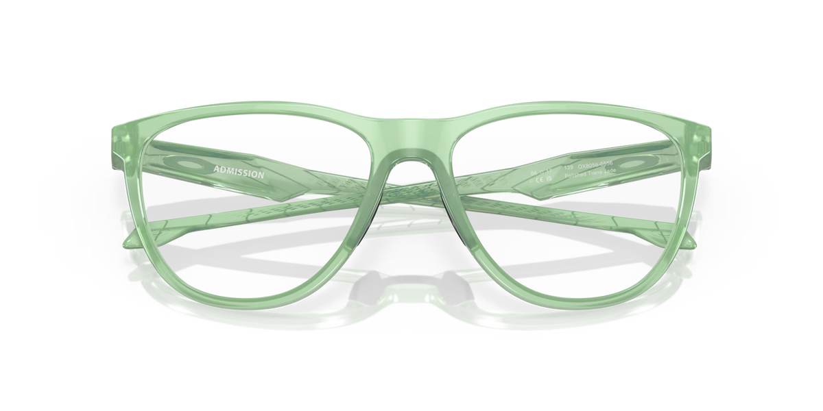 Oakley Men's Admission Eyeglasses - Polished Trans Jade