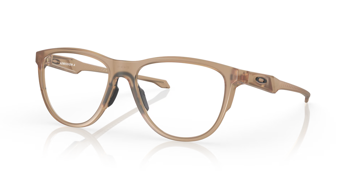 Oakley Men's Admission (low Bridge Fit) Eyeglasses - Matte Sepia