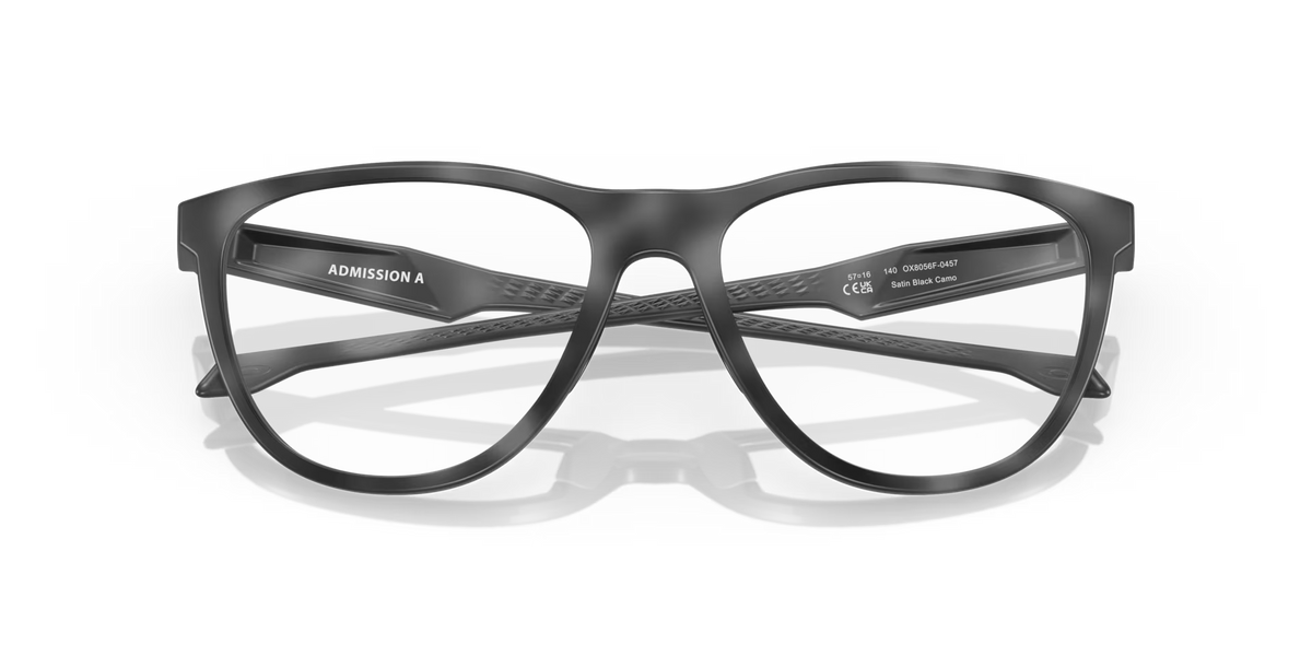 Oakley Men's Admission (low Bridge Fit) Eyeglasses - Black