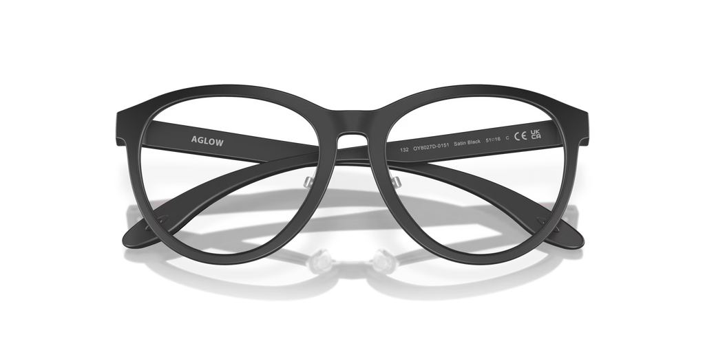 Oakley Men's Aglow (youth Fit) Eyeglasses - Black