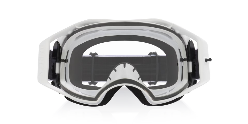 Oakley Men's Airbrake Lite Mx Goggles - White