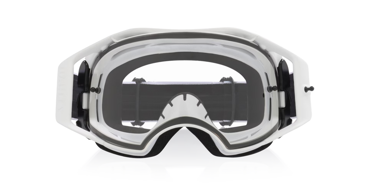 Oakley Men's Airbrake Lite Mx Goggles - White