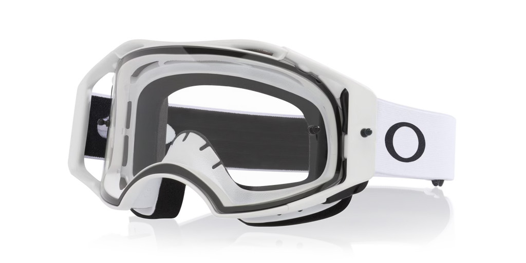 Oakley Men's Airbrake Lite Mx Goggles - White
