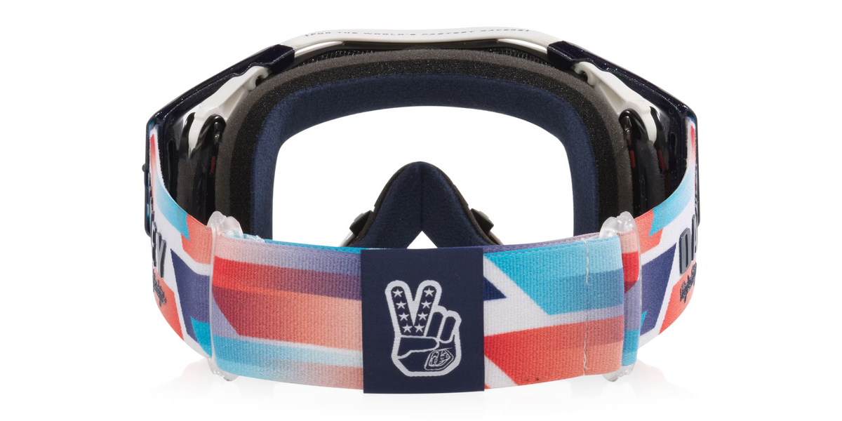 Oakley Men's Airbrake Mtb Troy Lee Designs Series Goggles - White