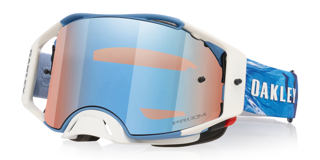 Oakley Men's Airbrake Mx Chase Sexton Signature Series Goggles - White