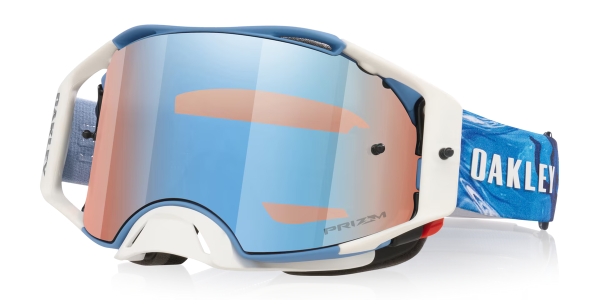 Oakley Men's Airbrake Mx Chase Sexton Signature Series Goggles - White