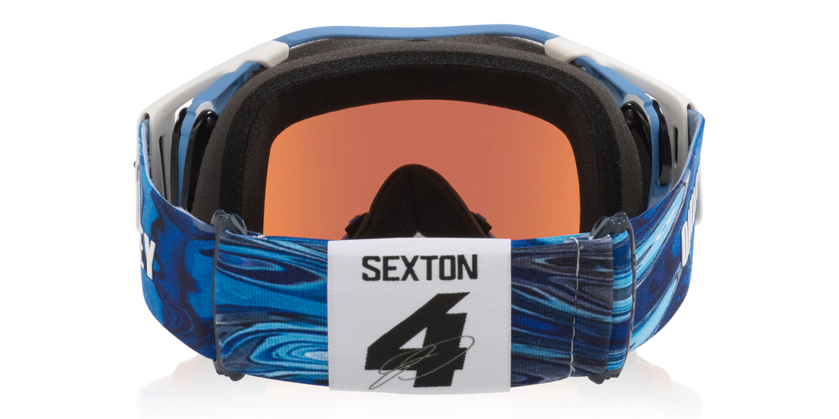 Oakley Men's Airbrake Mx Chase Sexton Signature Series Goggles - White