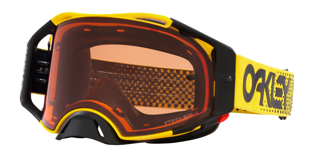 Oakley Men's Airbrake Mx Goggles - Yellow