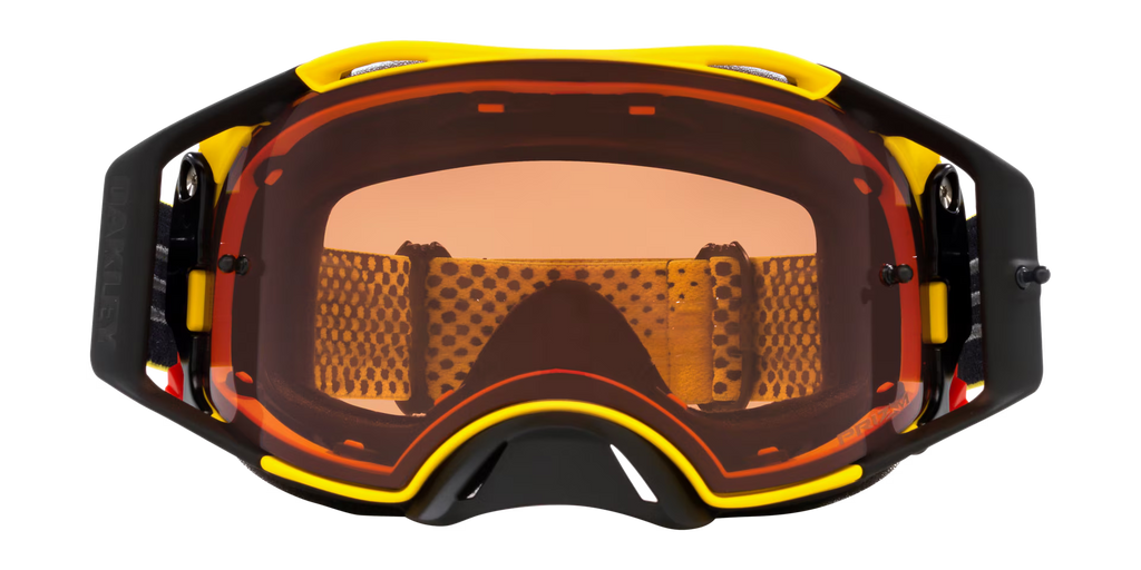Oakley Men's Airbrake Mx Goggles - Yellow