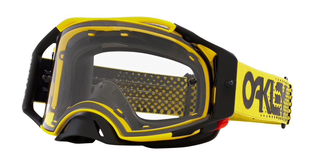 Oakley Men's Airbrake Mx Goggles - Yellow