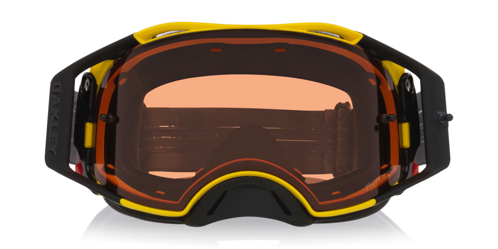 Oakley Men's Airbrake Mx Goggles - Yellow