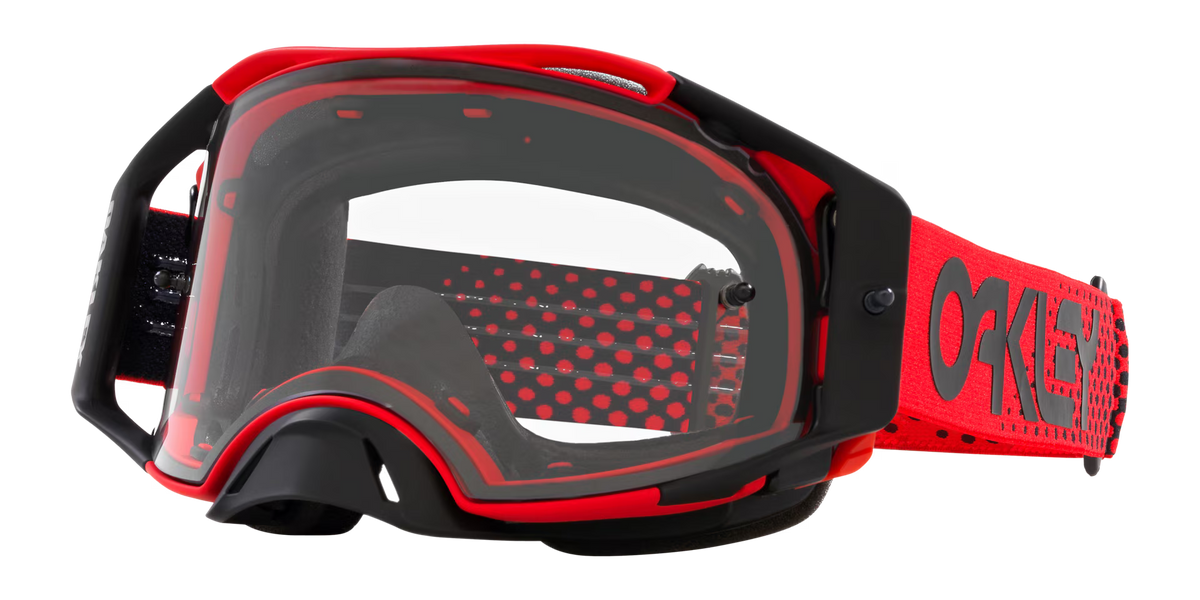 Oakley Men's Airbrake Mx Goggles - Red