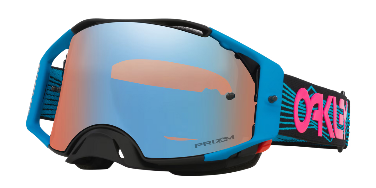 Oakley Men's Airbrake Mx Goggles - Red/Blue