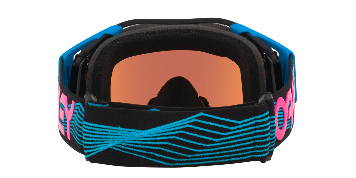 Oakley Men's Airbrake Mx Goggles - Red/Blue