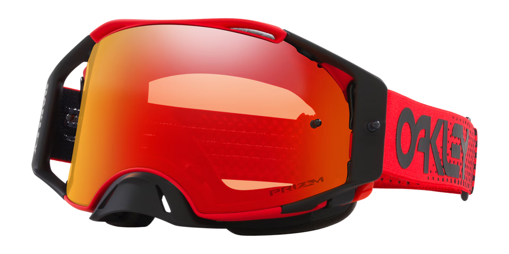 Oakley Men's Airbrake Mx Goggles - Red