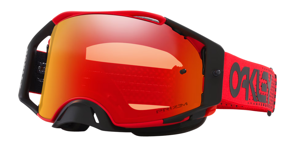 Oakley Men's Airbrake Mx Goggles - Red
