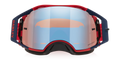 Oakley Men's Airbrake Mx Maxime Renaux Signature Series Goggles - Navy