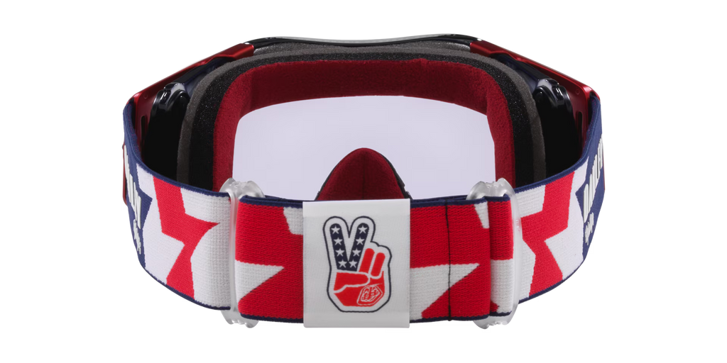 Oakley Men's Airbrake Mx Troy Lee Designs Series Goggles - Troy Lee Designs Rwb Stars