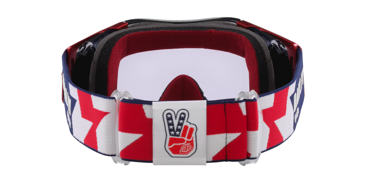 Oakley Men's Airbrake Mx Troy Lee Designs Series Goggles - Troy Lee Designs Rwb Stars