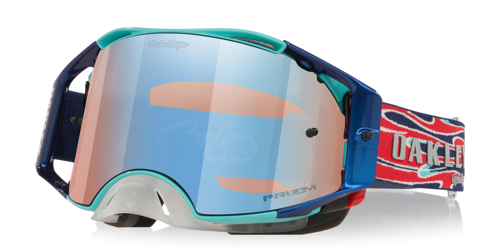 Oakley Men's Airbrake Mx Troy Lee Designs Series Goggles - Blue