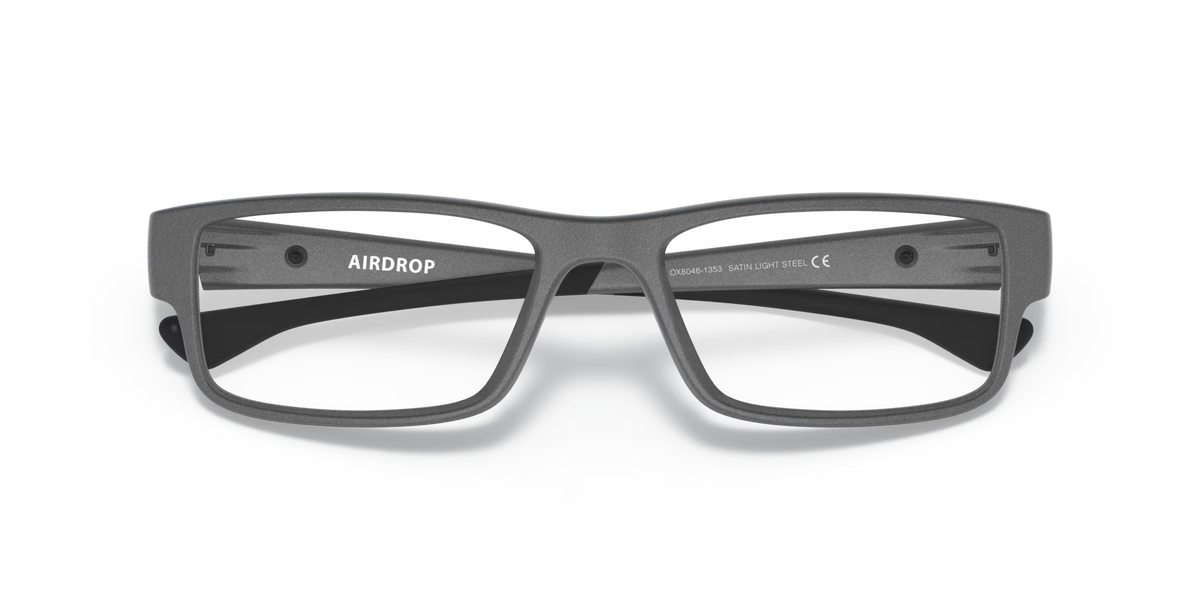 Oakley Men's Airdrop Eyeglasses - Satin Light Steel
