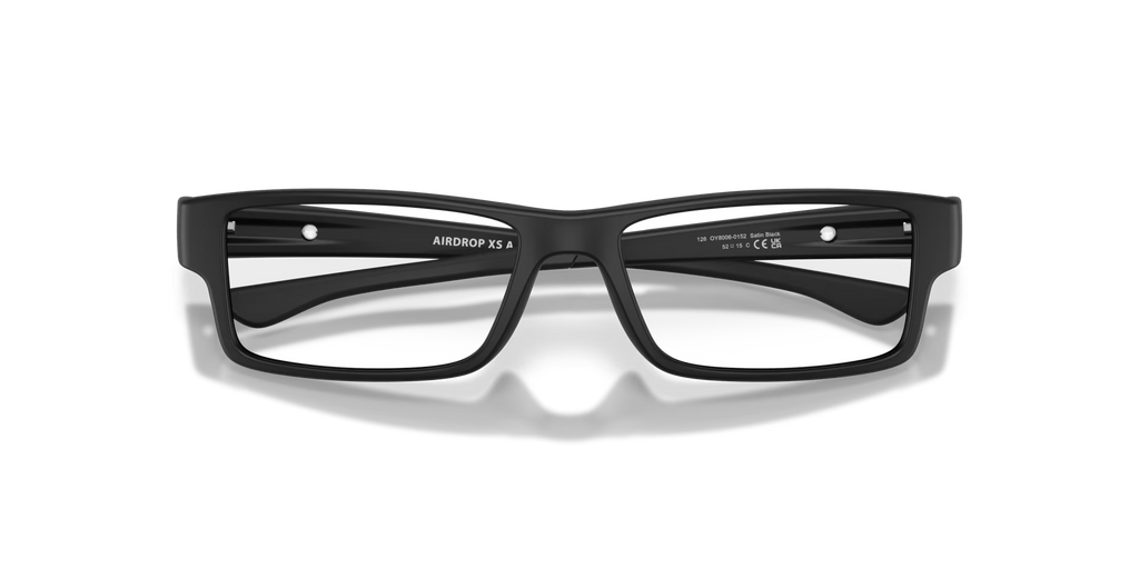 Oakley Men's Airdrop Xs (youth - Low Bridge Fit) Eyeglasses - Black