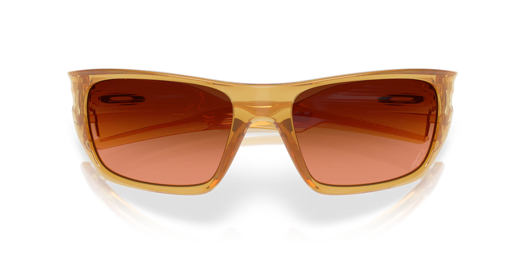 Oakley Men's Alexia Putellas Signature Series Masseter Sunglasses - Translucent Light Curry