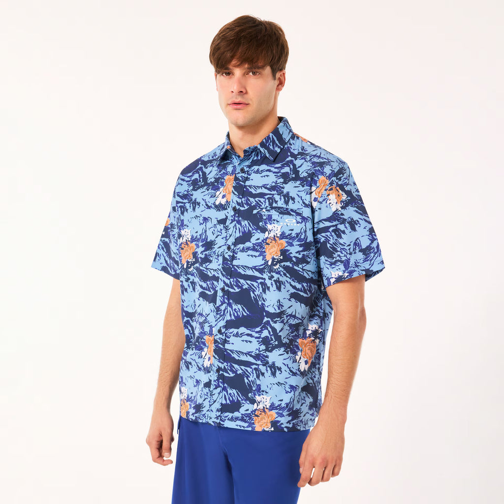 Oakley Men's All Day Rc Shirt - Blue