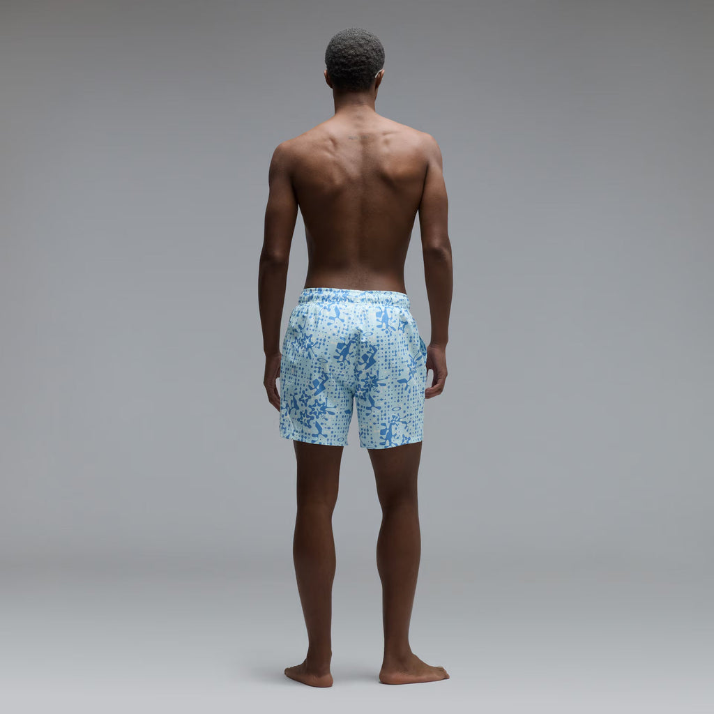 Oakley Men's All Hibiscus 17'' Beachshort - Monog Pixels Frost