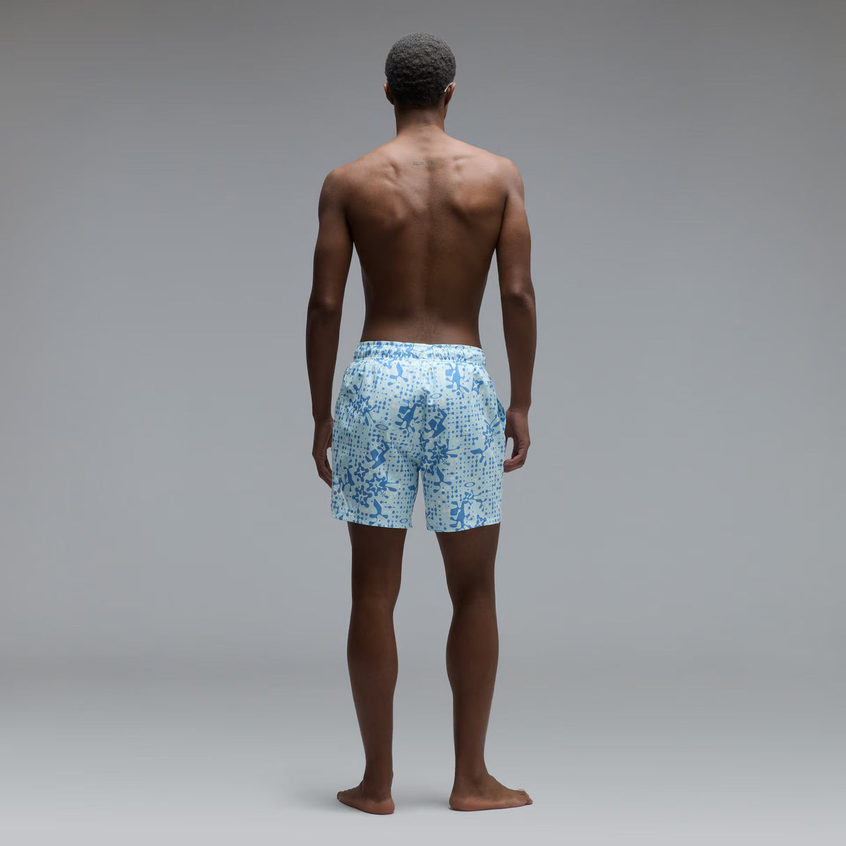 Oakley Men's All Hibiscus 17'' Beachshort - Monog Pixels Frost