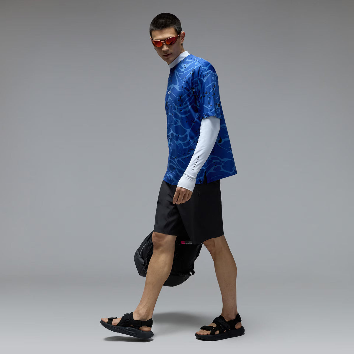 Oakley Men's All Wave Sun Tee - Blue
