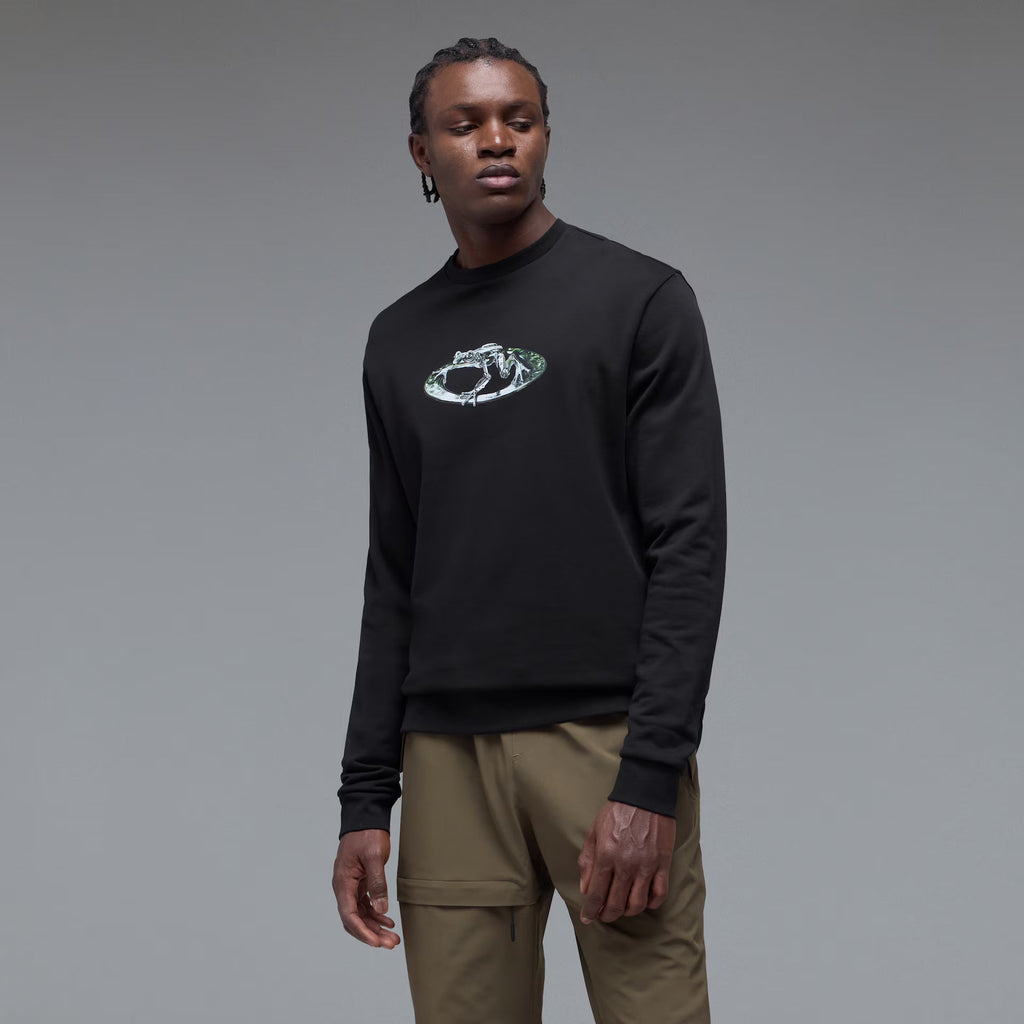 Oakley Men's Animatronic Frog Crewneck - Black